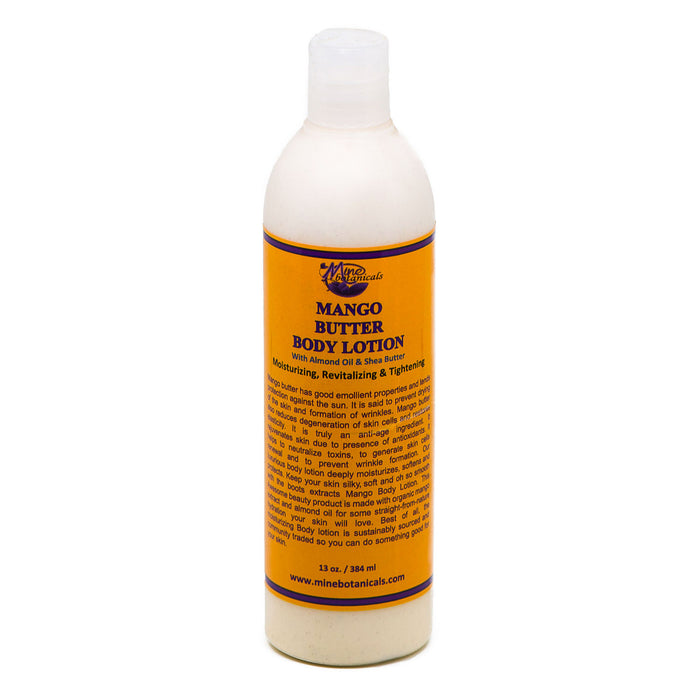 Mango Butter Body Lotion - With Almond Oil & Shea Butter