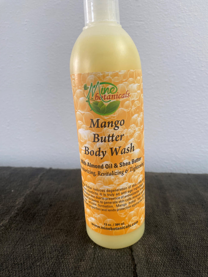 Mango Butter Body Wash with Almond Oil & Shea Butter moisturizing, revitalizing & Tightening