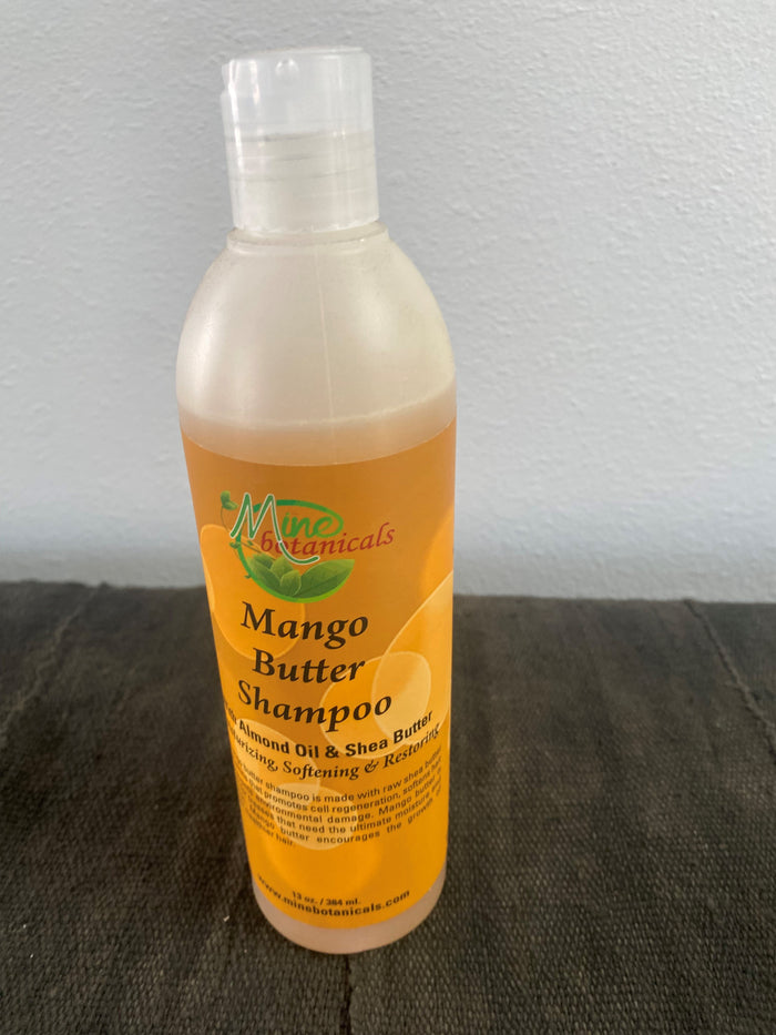 Mango Shampoo with Almond Oil & Shea Butter Moisturizing, Softening & Restoring